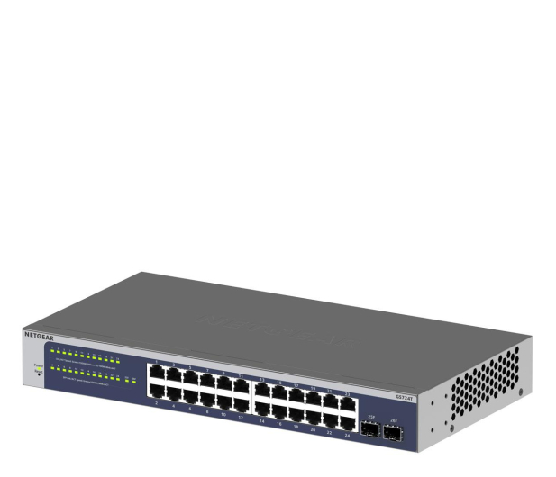 Netgear 26p GS724T (24x10/100/1000Mbit 2xSFP+) - 1288086 - zdjęcie 2